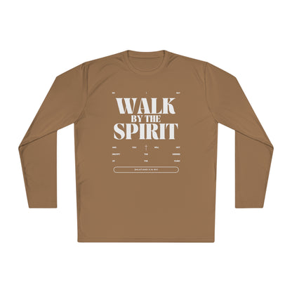 Spiritual Lightweight Long Sleeve Tee Walk By Spirit