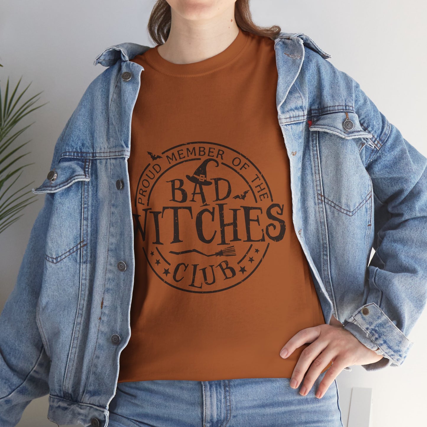 Bad Witches Club Unisex Heavy Cotton Tee