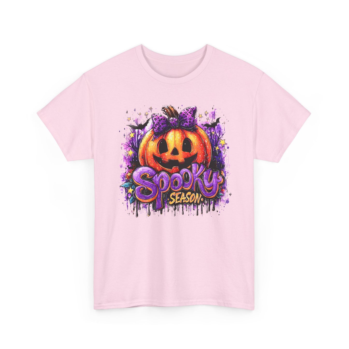Spooky Season Unisex Tee - Halloween Shirt, Cute Pumpkin Top, Fall Fashion, Comfy Casual Wear, Gift for Halloween Lovers