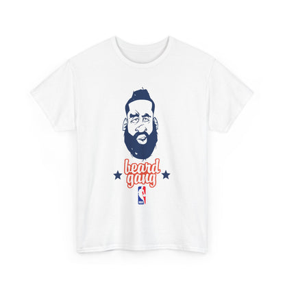 Beard Gang T-Shirt for Men, Casual Style, Perfect for NBA Fans, Birthday Gift, Beard Enthusiasts