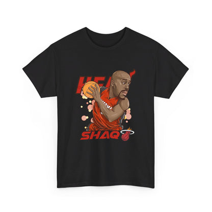 Miami Heat Shaq Unisex Heavy Cotton Tee