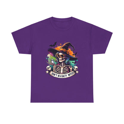 Don't Be Salty Witch Unisex Heavy Cotton Tee