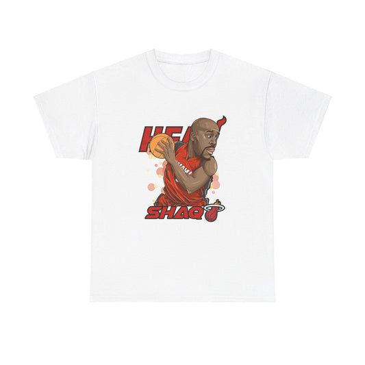 Miami Heat Shaq Unisex Heavy Cotton Tee