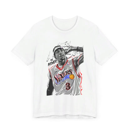 Allen Iverson The Answer Unisex Jersey Short Sleeve Tee