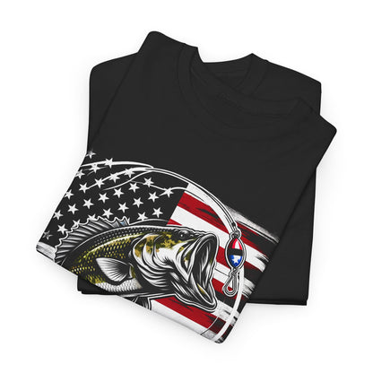 American Bass Angler Unisex Heavy Cotton Tee