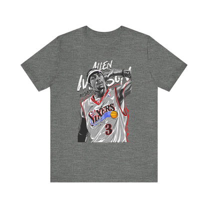 Allen Iverson The Answer Unisex Jersey Short Sleeve Tee