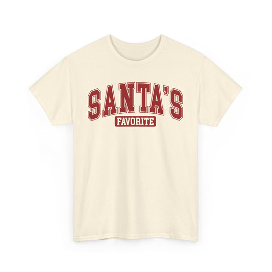 Santa's Favorite This 2024 Season Unisex Heavy Cotton Tee Unisex Heavy Cotton Tee