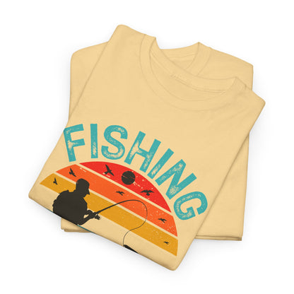 Fishing is My Best Therapy Unisex Heavy Cotton Tee