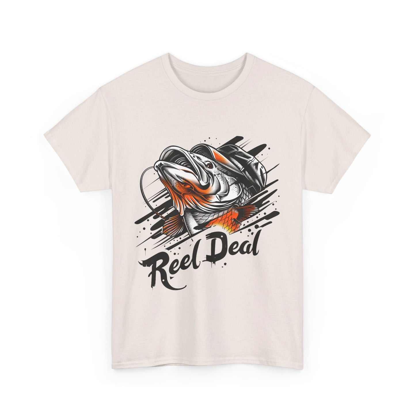 Real Deal Fishing Unisex Heavy Cotton Tee