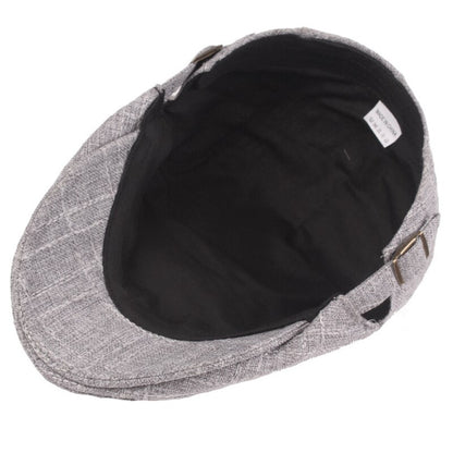 Womens Mens Berets Breathable Spring Summer Cap Linen Ivy Newsboy Flat Cap Male Female Artist Painter Beret Hat Beret Cap