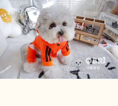 Pet Trendy Four-Legged Pet Clothing Pet Bichon Pomeranian Schnauzer Small Size Dogs Puppy Poodle Dog Clothes Spring and Autumn Clothing