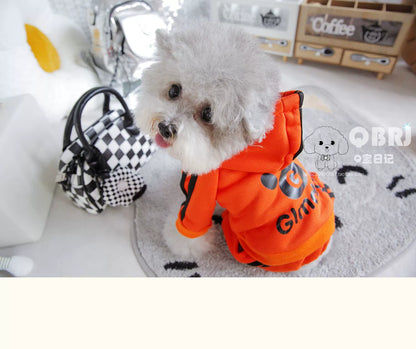 Pet Trendy Four-Legged Pet Clothing Pet Bichon Pomeranian Schnauzer Small Size Dogs Puppy Poodle Dog Clothes Spring and Autumn Clothing