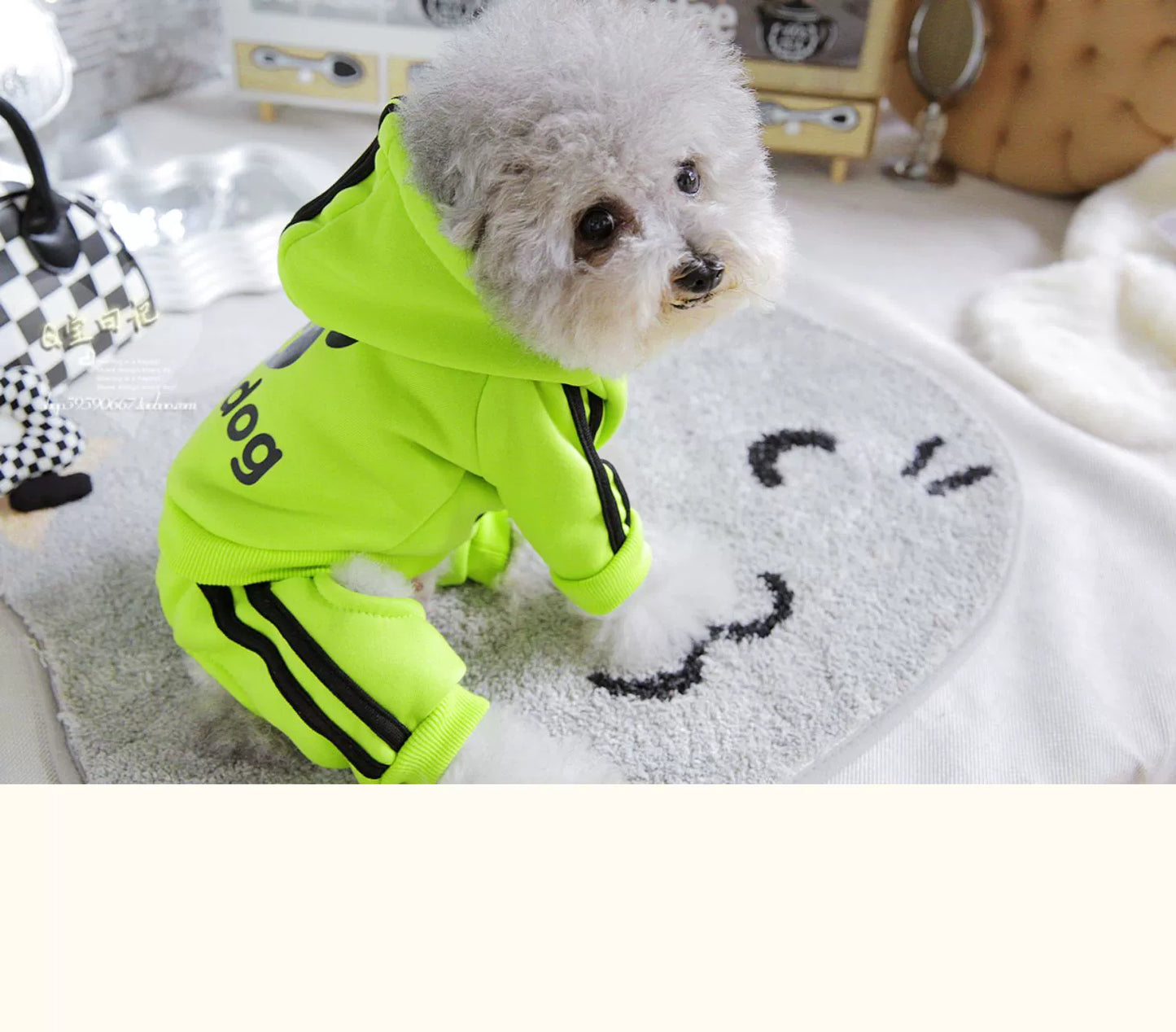 Pet Trendy Four-Legged Pet Clothing Pet Bichon Pomeranian Schnauzer Small Size Dogs Puppy Poodle Dog Clothes Spring and Autumn Clothing