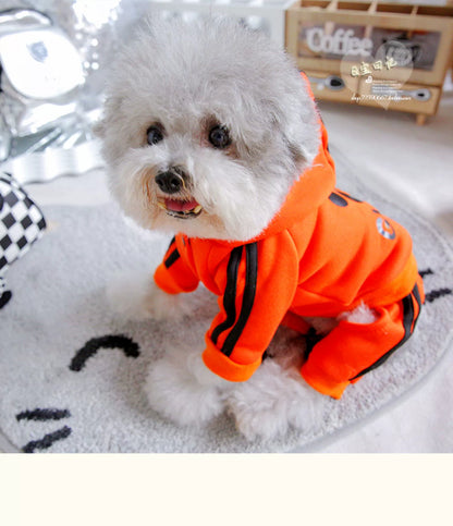 Pet Trendy Four-Legged Pet Clothing Pet Bichon Pomeranian Schnauzer Small Size Dogs Puppy Poodle Dog Clothes Spring and Autumn Clothing