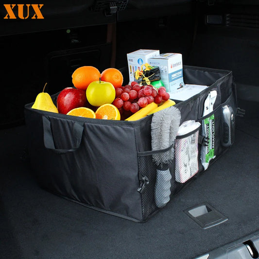 Storage Box Car Trunk Organizer Big Capacity Eco-Friendly Super Durable Collapsible Cargo Storage Tool Auto Trucks Trunk Box