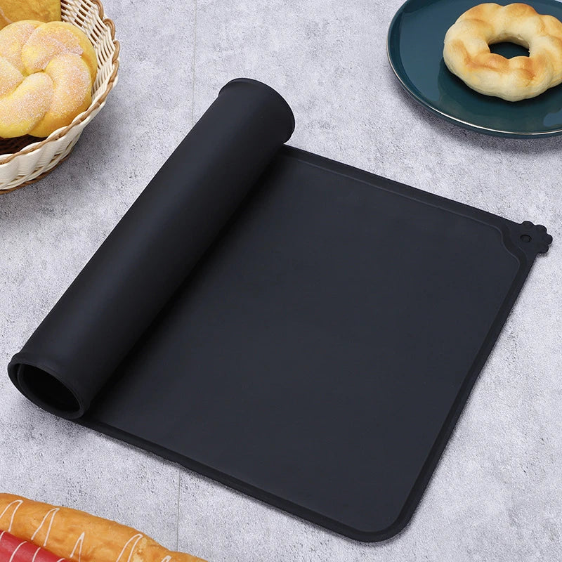 Waterproof Pet Mat for Dog Cat Silicone Non-Stick Pad Puppy Food Pad Bowl Drinking Mat Kittens Feeding Placemat Easy Washing