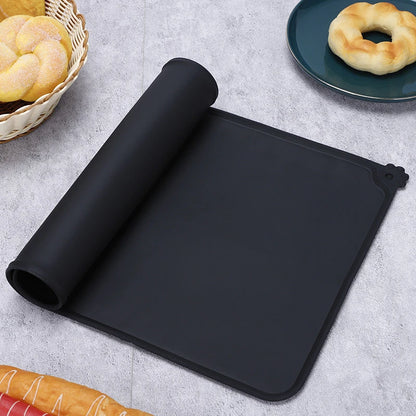 Waterproof Pet Mat for Dog Cat Silicone Non-Stick Pad Puppy Food Pad Bowl Drinking Mat Kittens Feeding Placemat Easy Washing