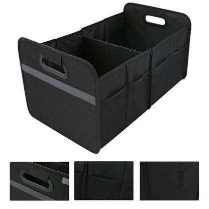 Storage Car Trunk 55L Organizer Eco-Friendly Super Strong & Durable Collapsible Cargo Box For Auto Trucks  Trunk Box