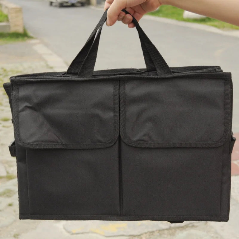 Storage Car Trunk Bag Folding Multifunction Container Tool Food Anti Slip Storage Bags Organizer Trunk Box for Universal Car
