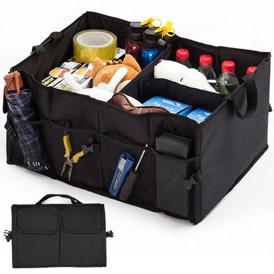 Storage Box Car Trunk Organizer Big Capacity Eco-Friendly Super Durable Collapsible Cargo Storage Tool Auto Trucks Trunk Box