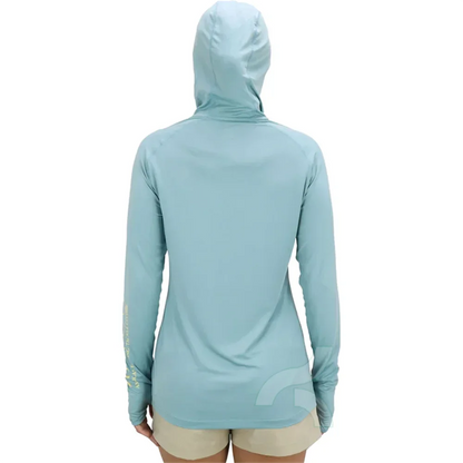 Women Fishing Shirt UPF 50+ Hooded Fishing Clothes Sun Protection Long Sleeve Hoodie Women Outdoor Summer Jersey Camisa De Pesca